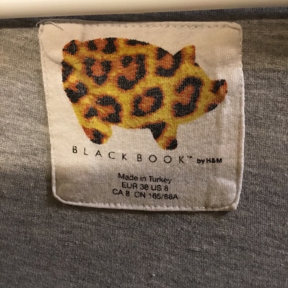 Black Book Male Couture Gray Tank Top - Picture 4 of 6